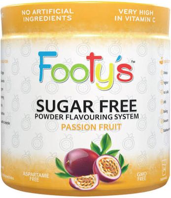 Footy Sugar Free: Passion fruit,
