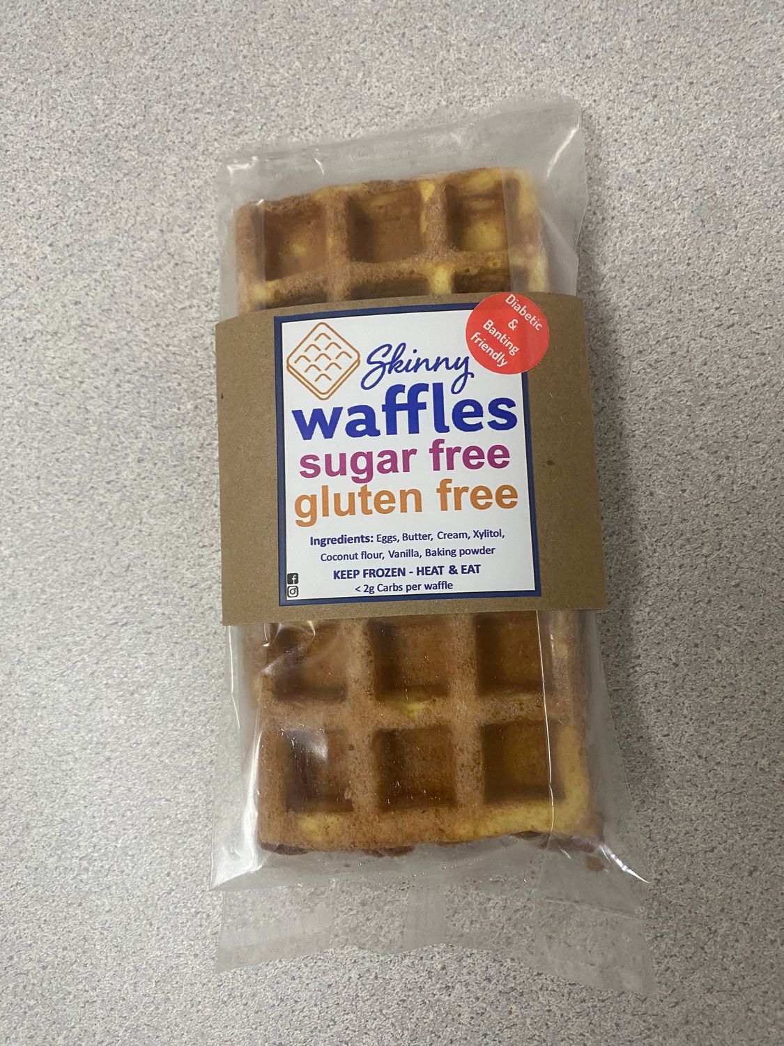 Waffles sugar free &amp; gluten free