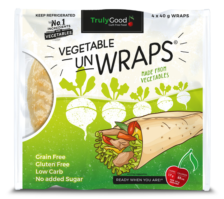 Truly Good Vegetable warps (different flavours)