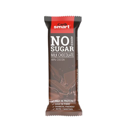 Carbsmart Milk Chocolate. 48% cocoa