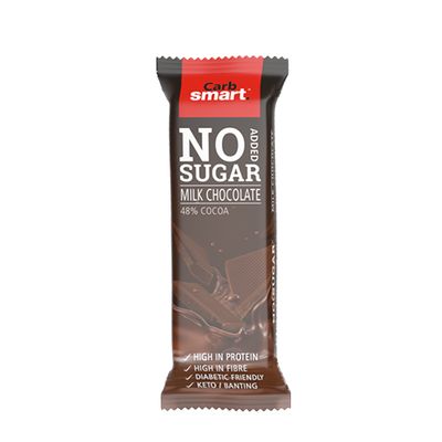Carbsmart Milk Chocolate. 48% cocoa