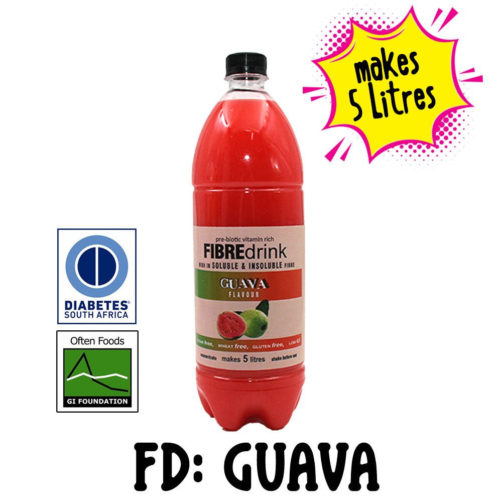 Fibre drink. Guava flavor