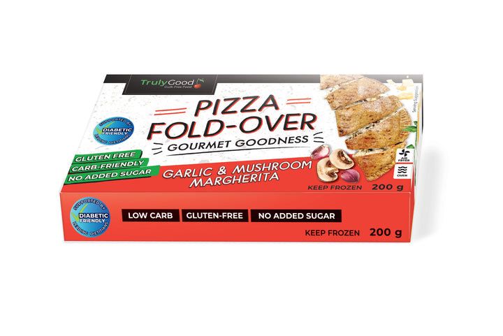 Truly Good. Pizza Fold Over Garlic &amp; Mushroom