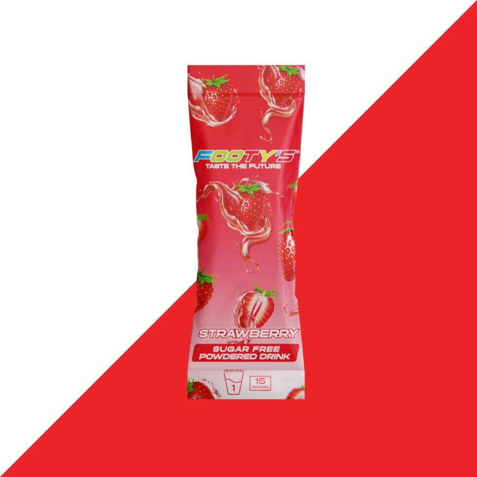 Footy’s Sachet Powder 15g Strawberry