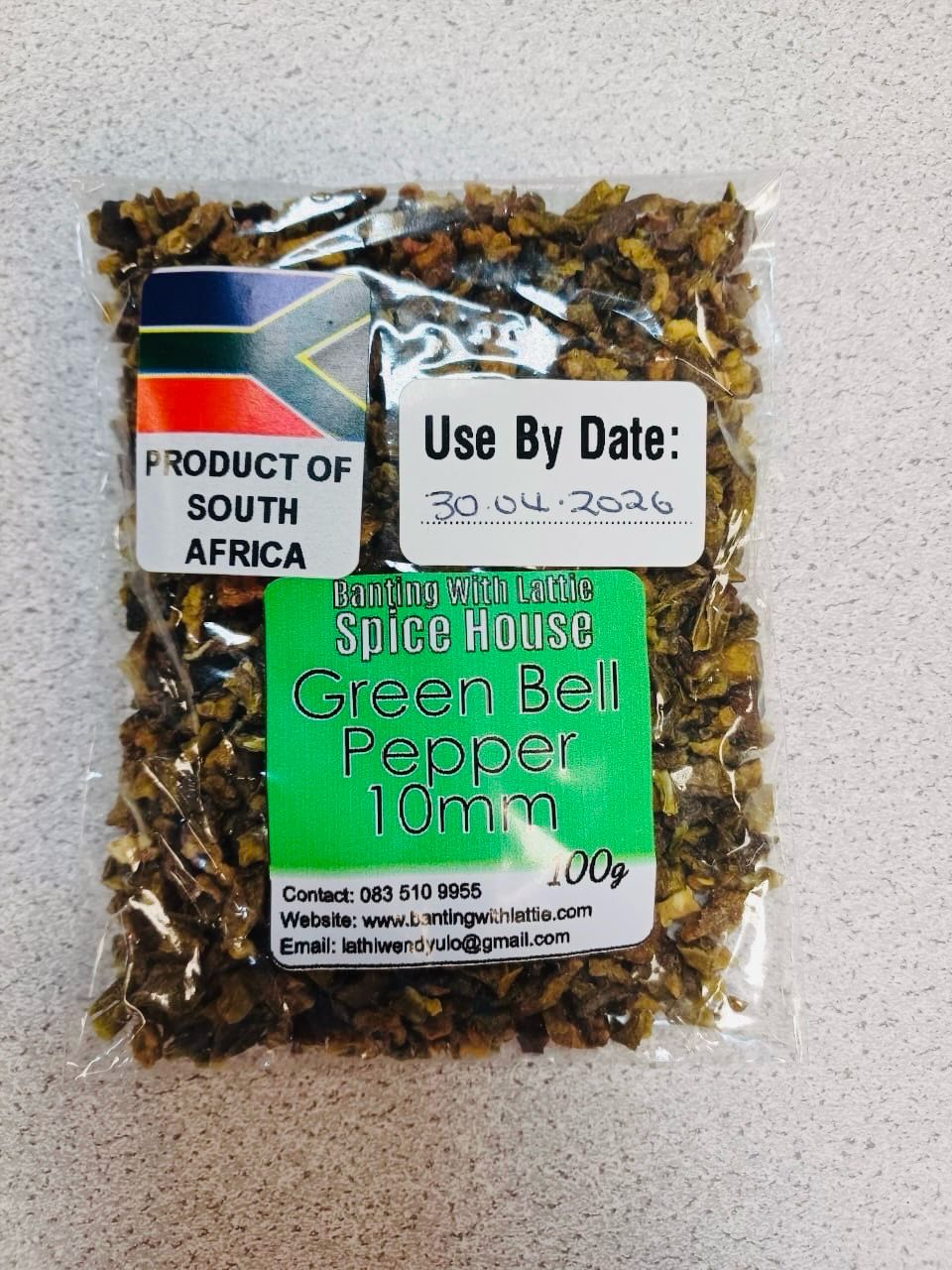 Green Bell Pepper 10mm Spice