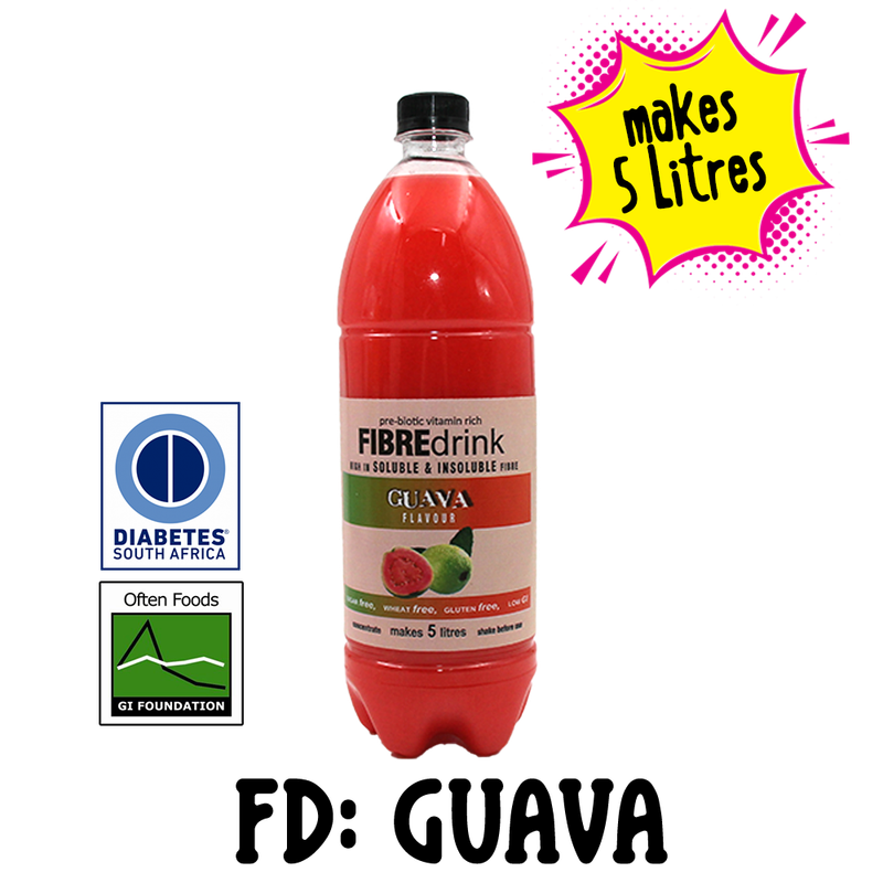 Fibre drink. Guava flavor