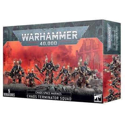 Warhammer 40000: chaos terminator squad