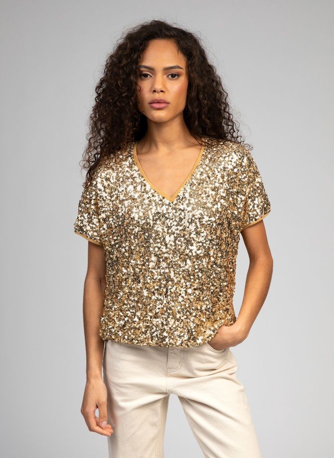 Abibow Top - Gold