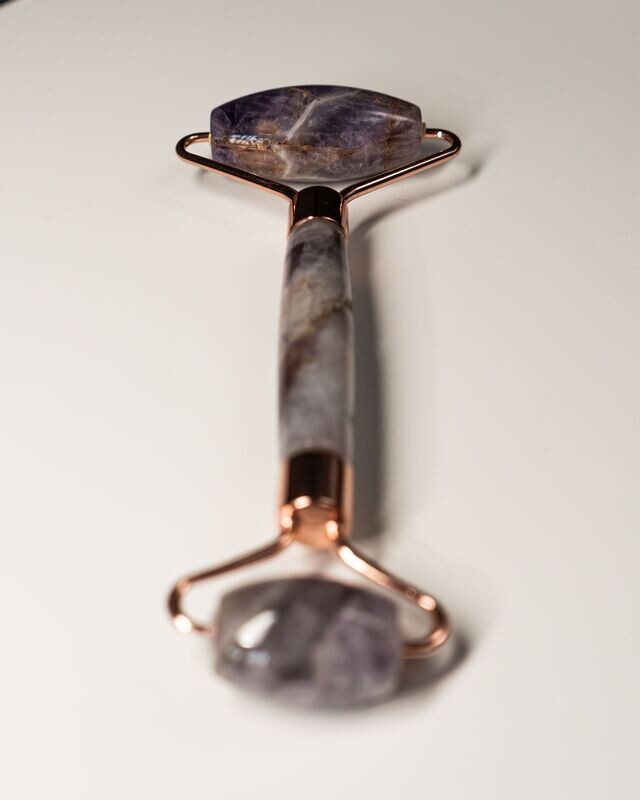 amethyst massage roller