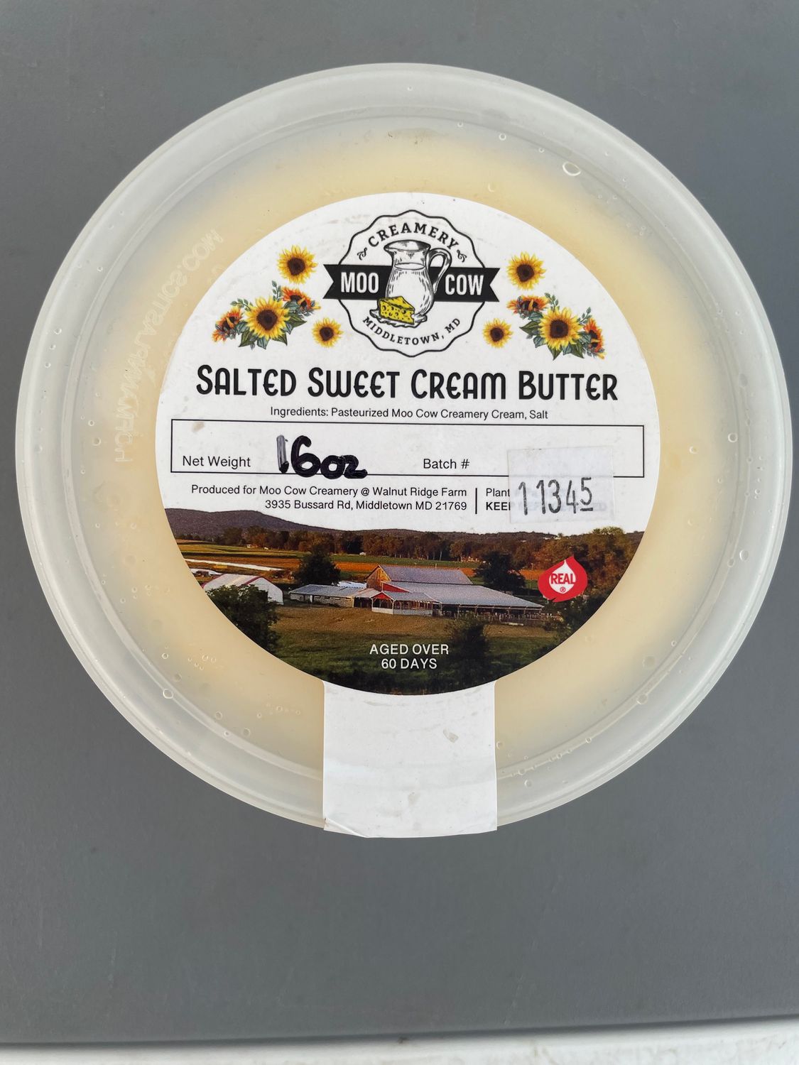 A2A2 Unsalted Sweet Cream Butter Half Pound