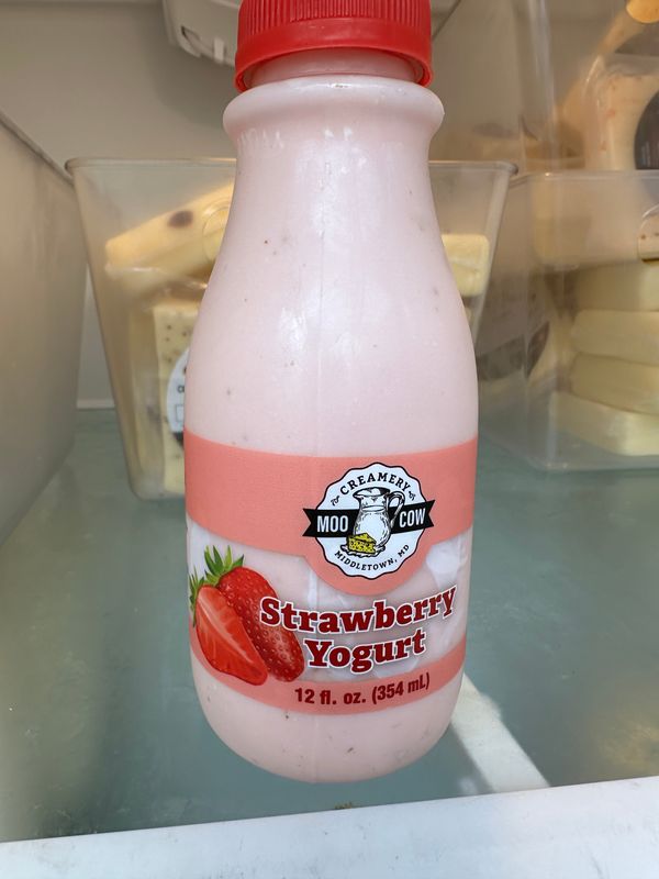 Strawberry A2A2 Milk Drinkable Yogurt