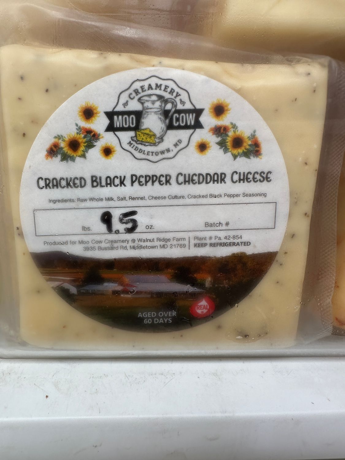 Cracked Black Pepper Cheddar