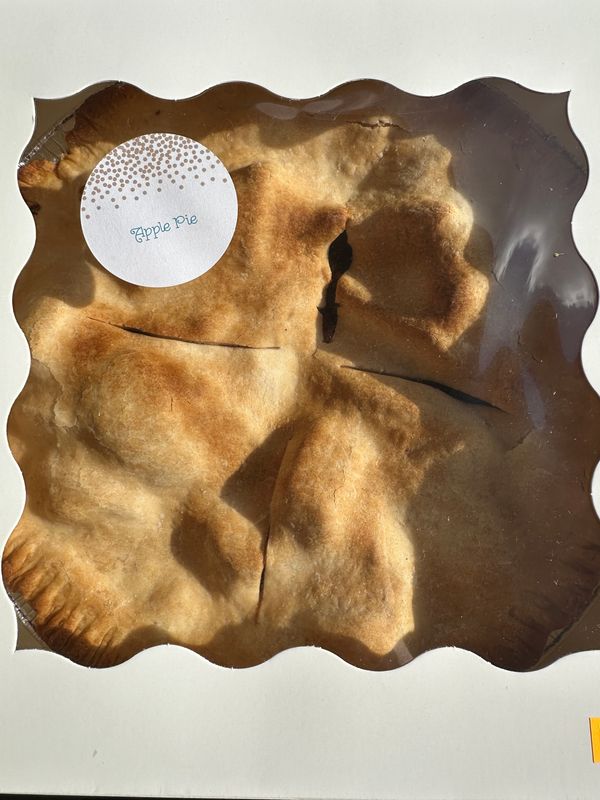 Fresh Baked Apple Pie-PRE ORDER FOR THANKSGIVING Fresh Baked Apple Pie-PRE ORDER FOR THANKSGIVING