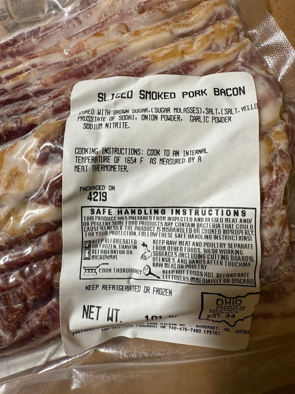 Sliced Smoked Bacon (pound)