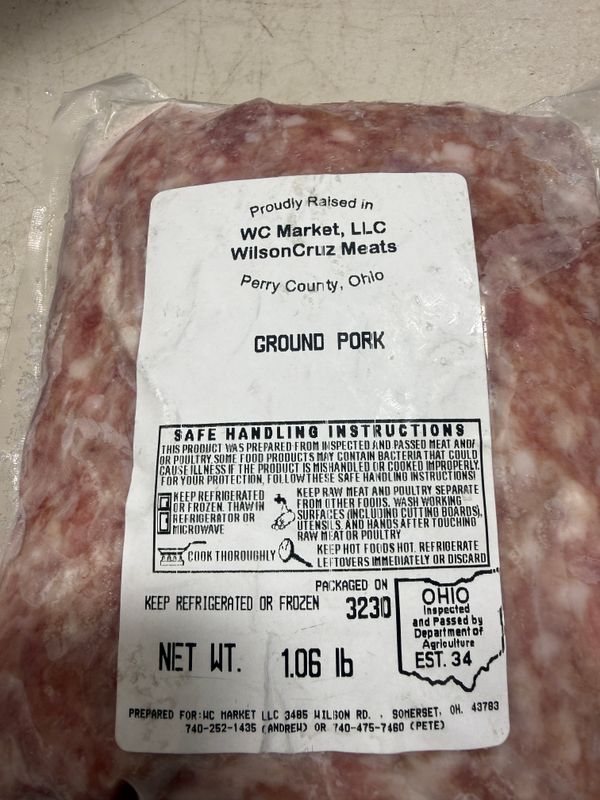 Ground Pork