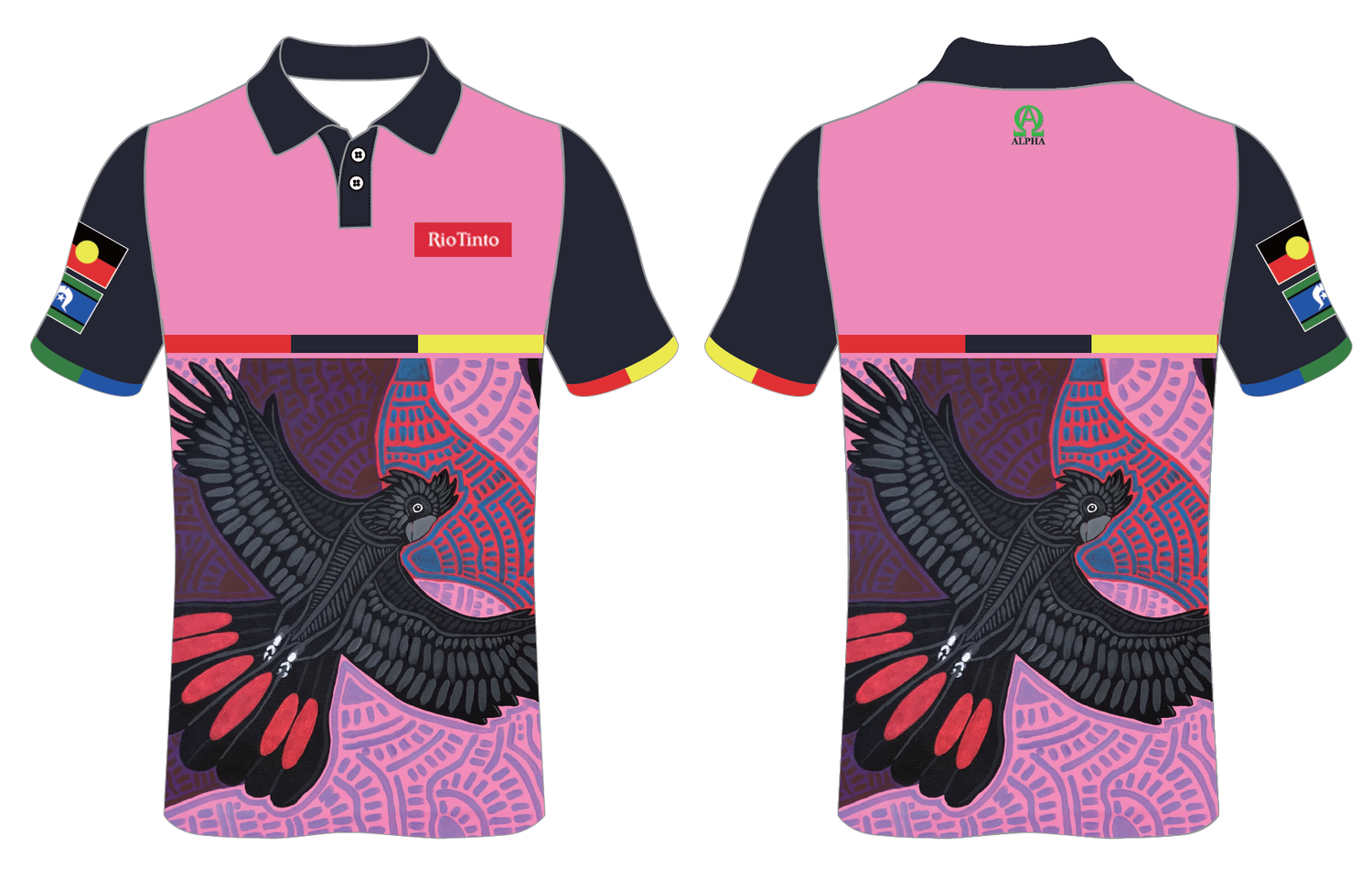 Rio Tinto Naidoc Female Polo Shirts