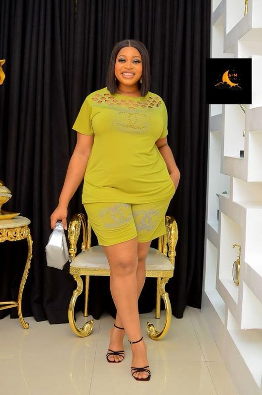 Lemon Colour Summer Dress Top And Pant