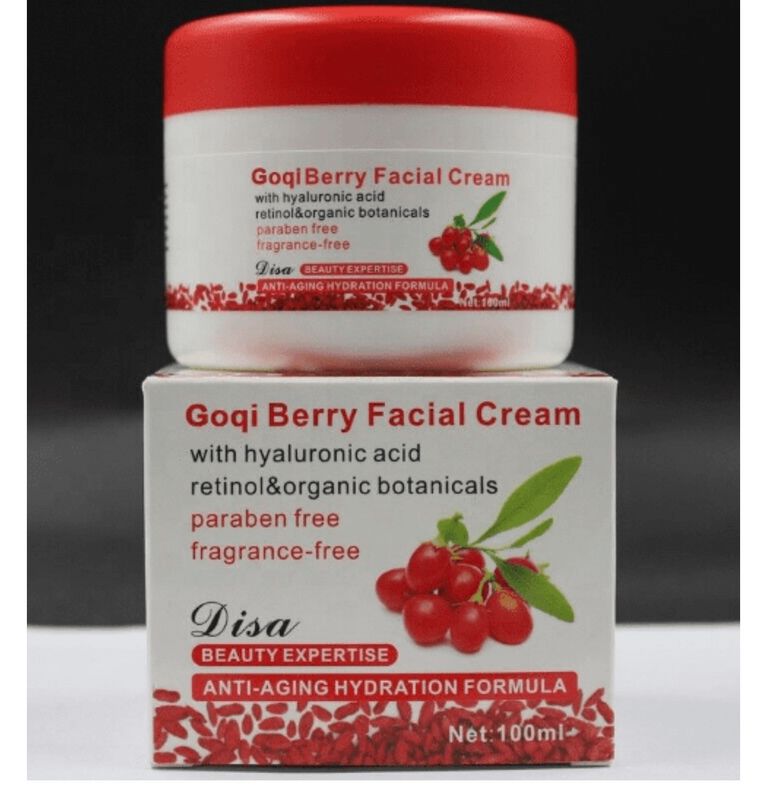 Goji Berry Facial Cream, Anti-Aging Antioxidant Face Moisturizer Revitalizing Anti Wrinkle Cream,Face Moisturizer Revitalizing Facial Cream