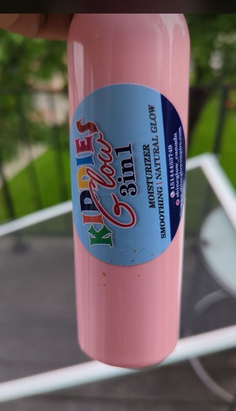 Kiddies Glow 3 In 1 Lotion  250ml
