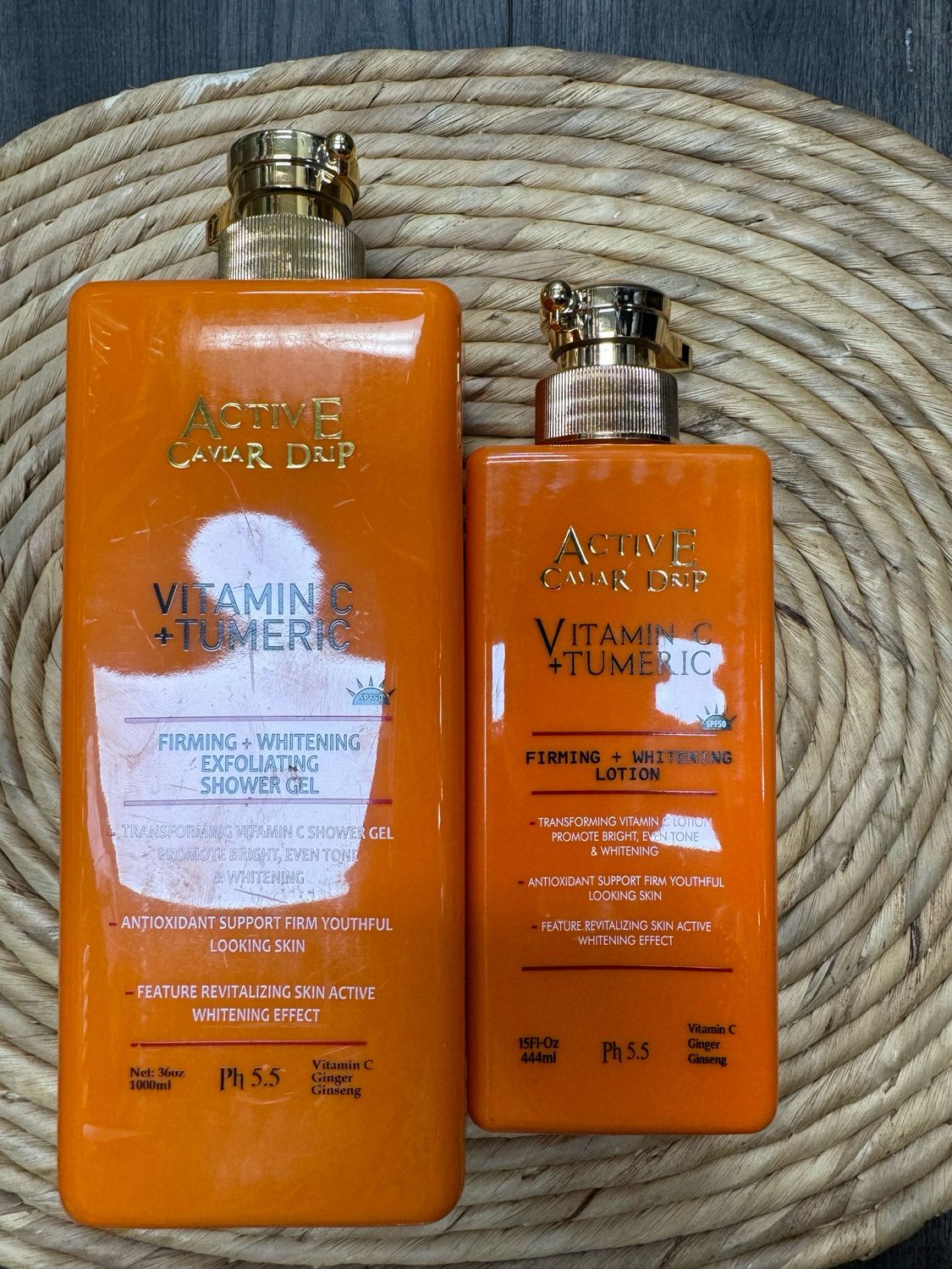 ACTIVE TURMERIC AND VITAMIN C LOTION And Soap