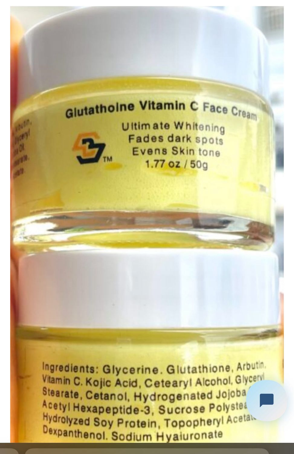 Glutathione Vitamin C Face Cream 1pc
