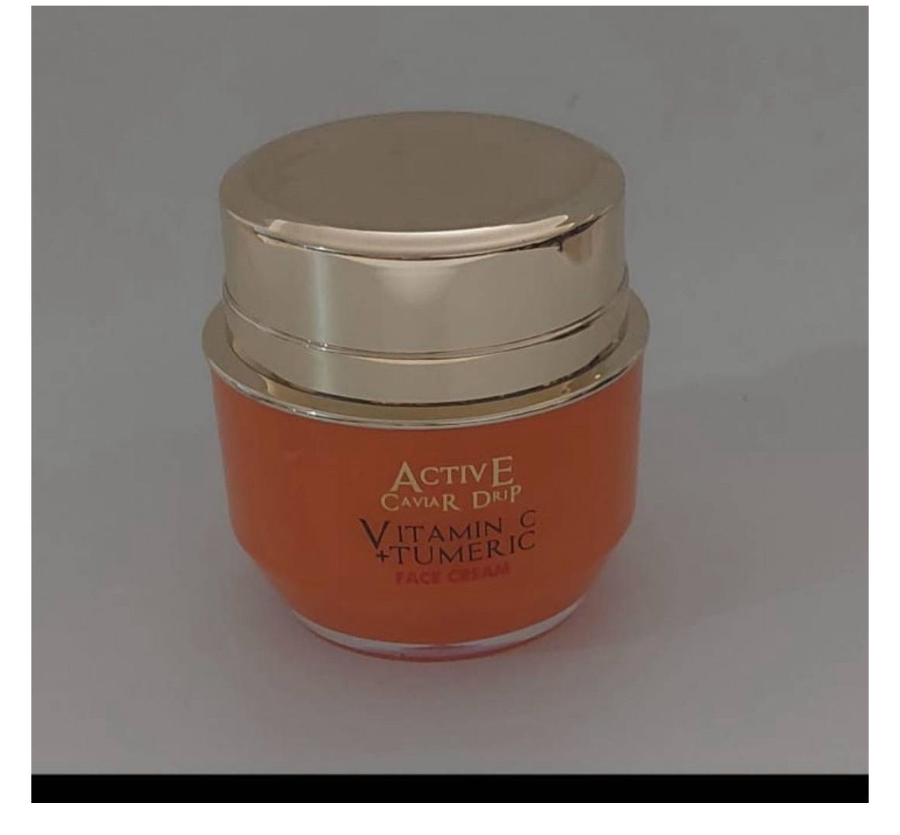 ACTIVE CAVIAR TURMERIC AND VITAMIN FACE CREAM