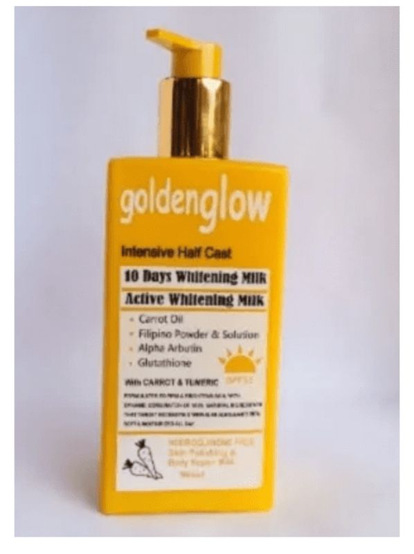Golden Glow Half Cast Body Milk 500ml Lotion