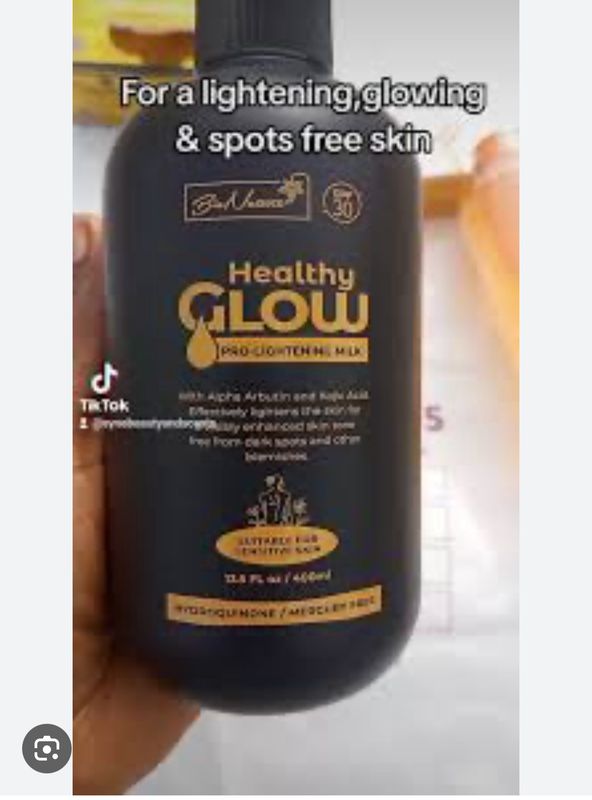 Healthy Glow Lotion Black