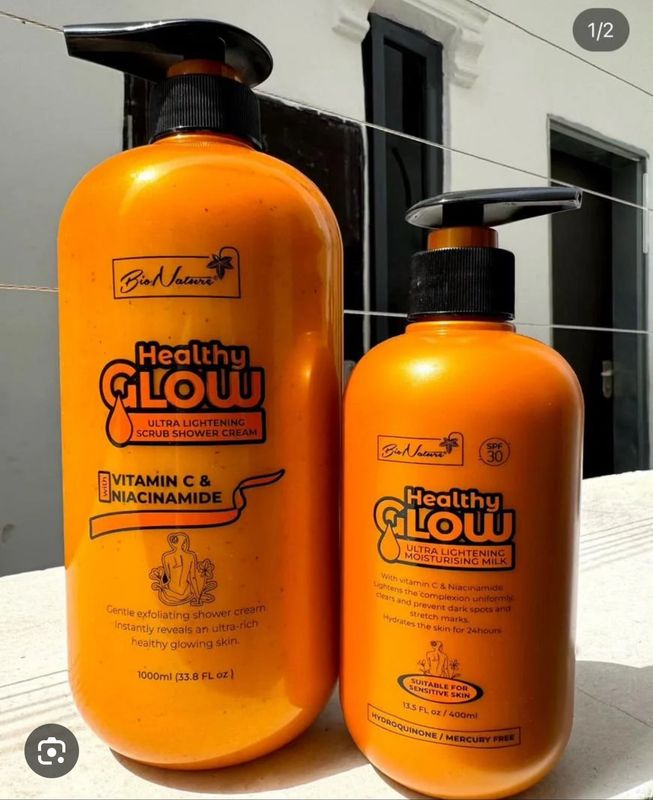 Healthy Glow Lotion And Soap