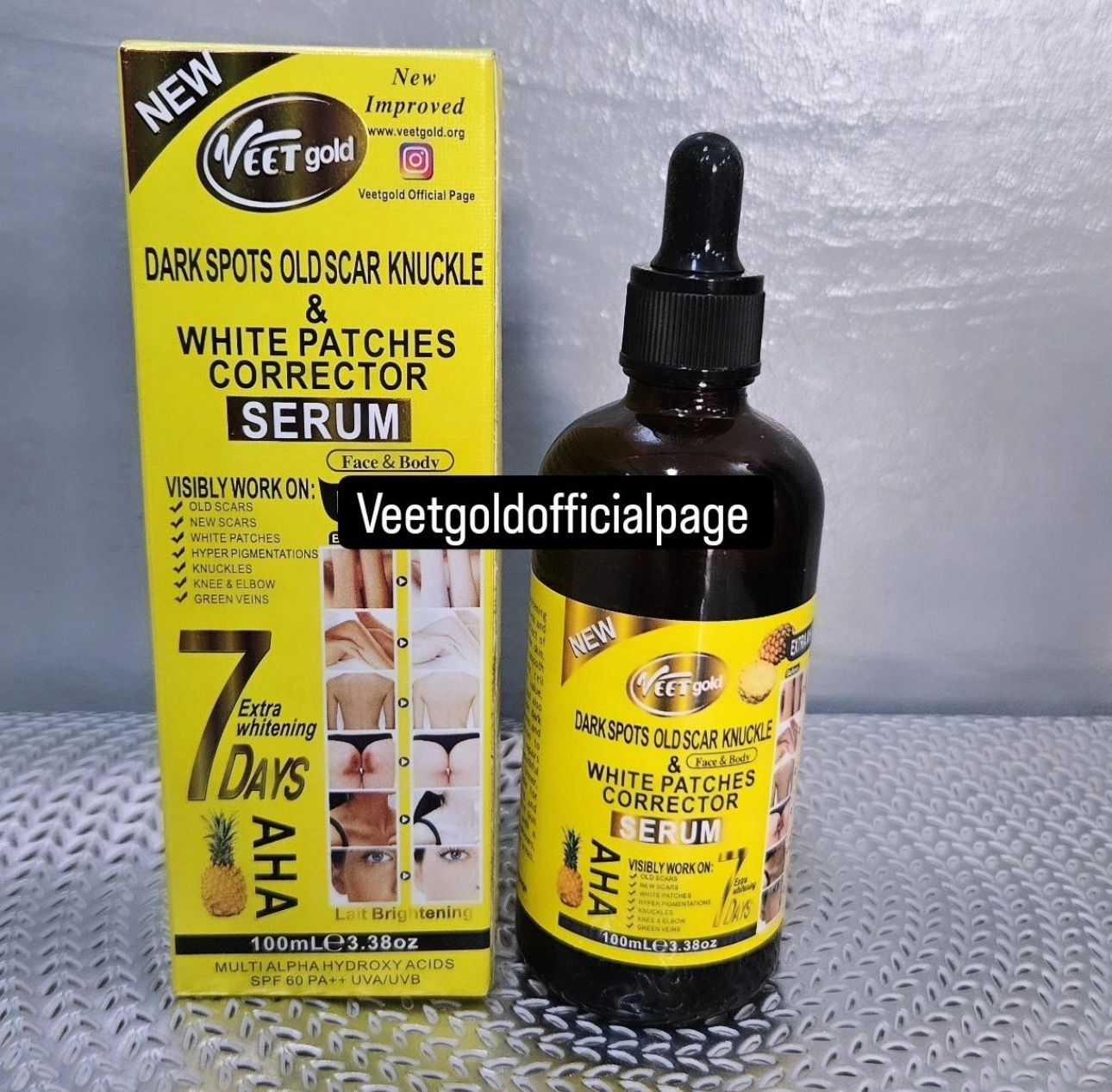 Dark Knuckle Old Scar Corrector And White Patches Corrector