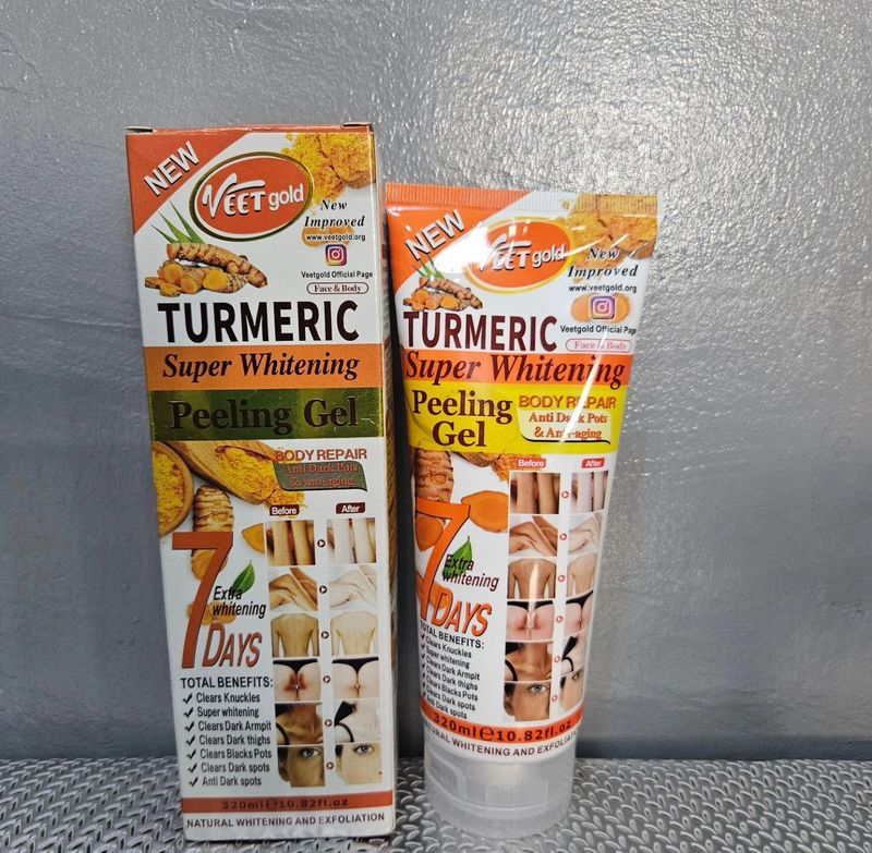 Tumeric Peeling Gel For Dark Knuckle