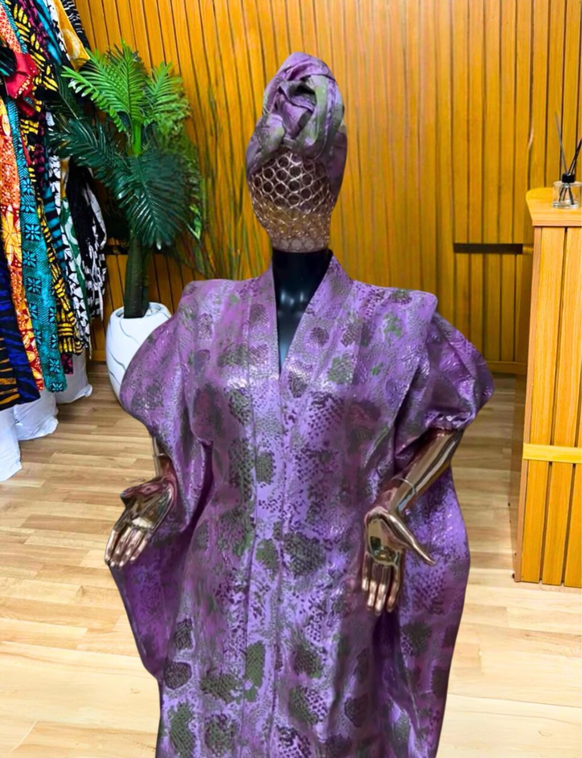 Purple Rich Anty Dress One Size Fits