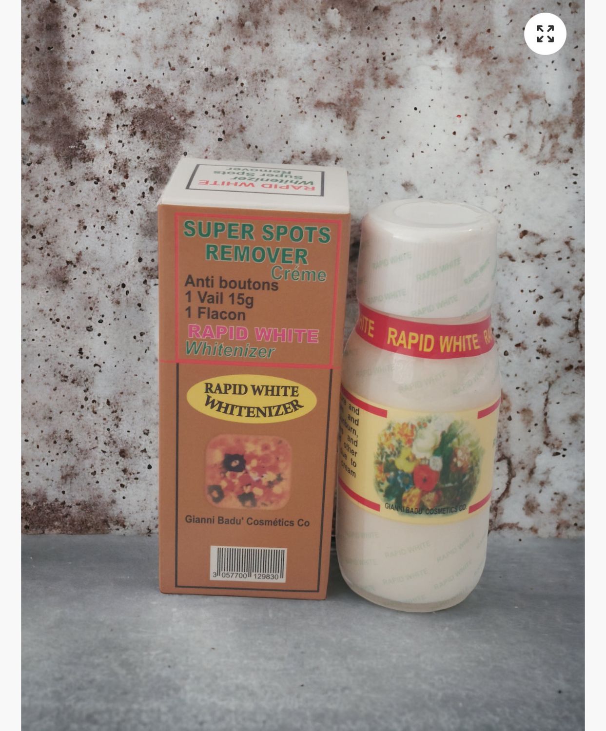 Rapid white whitenizer serum 30ml