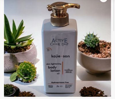 Active Caviar Drip Kojic Acid Skin Lightening Lotion