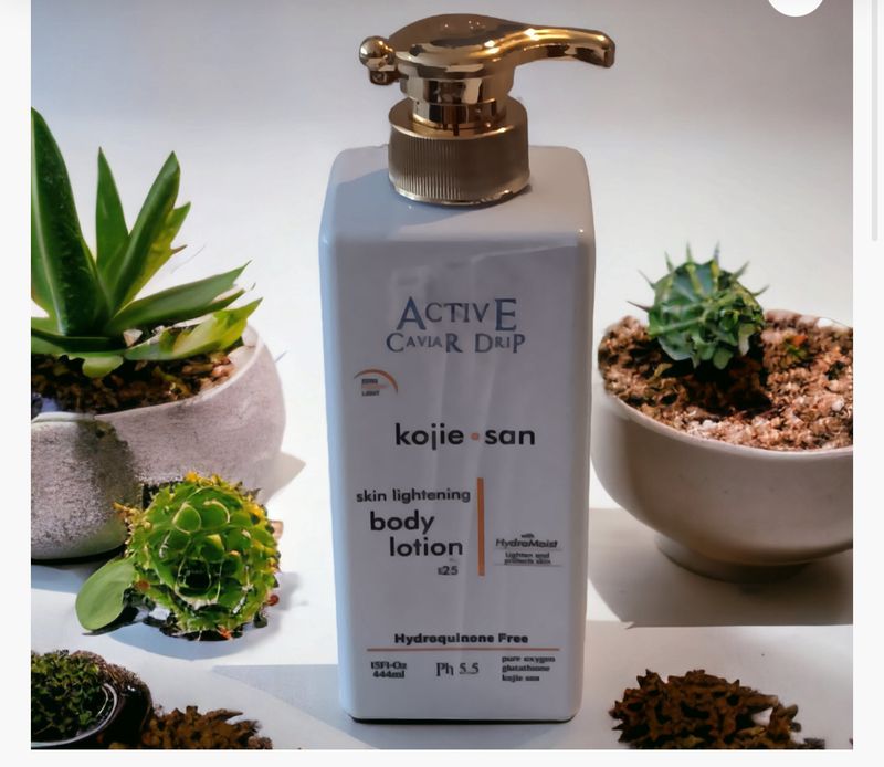Active Caviar Drip Kojic Acid Skin Lightening Lotion