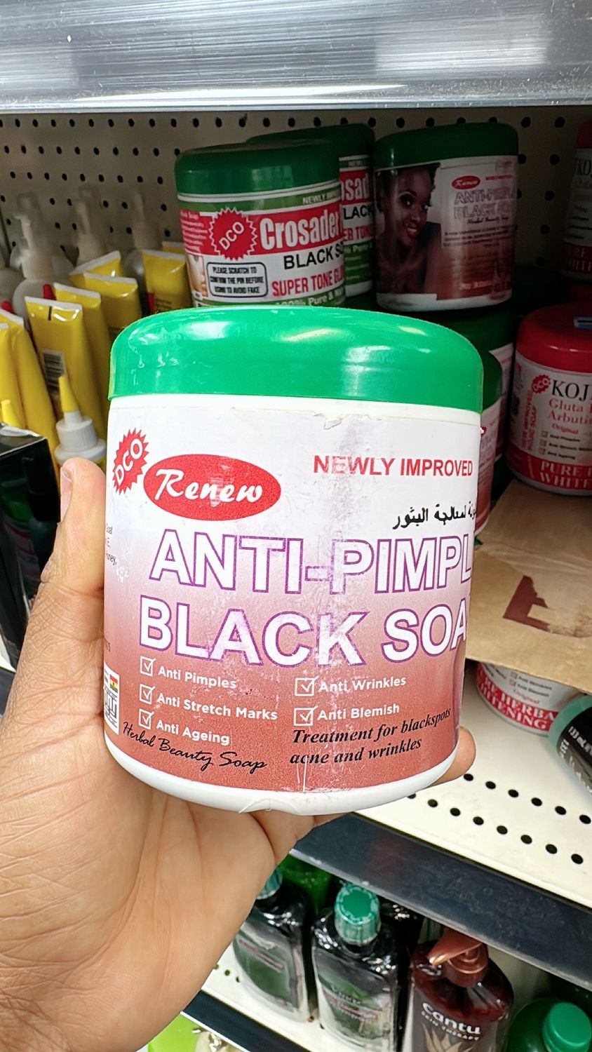 Anti Pimples Black Soap