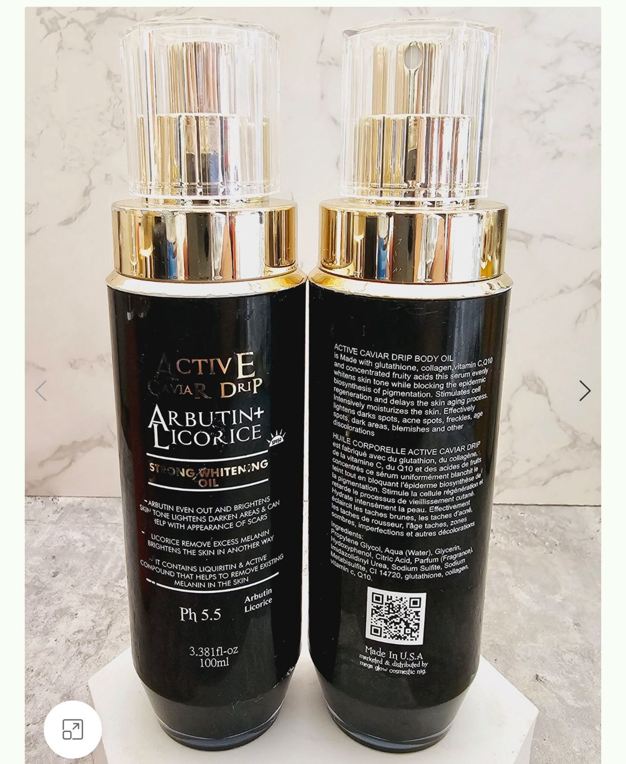 Active Caviar Oil One Bottle