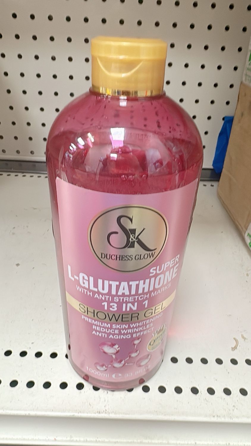S&amp;k DUCHESS GLOW SUPER L-GLUTATHIONE 13 in 1 SHOWER GEL
