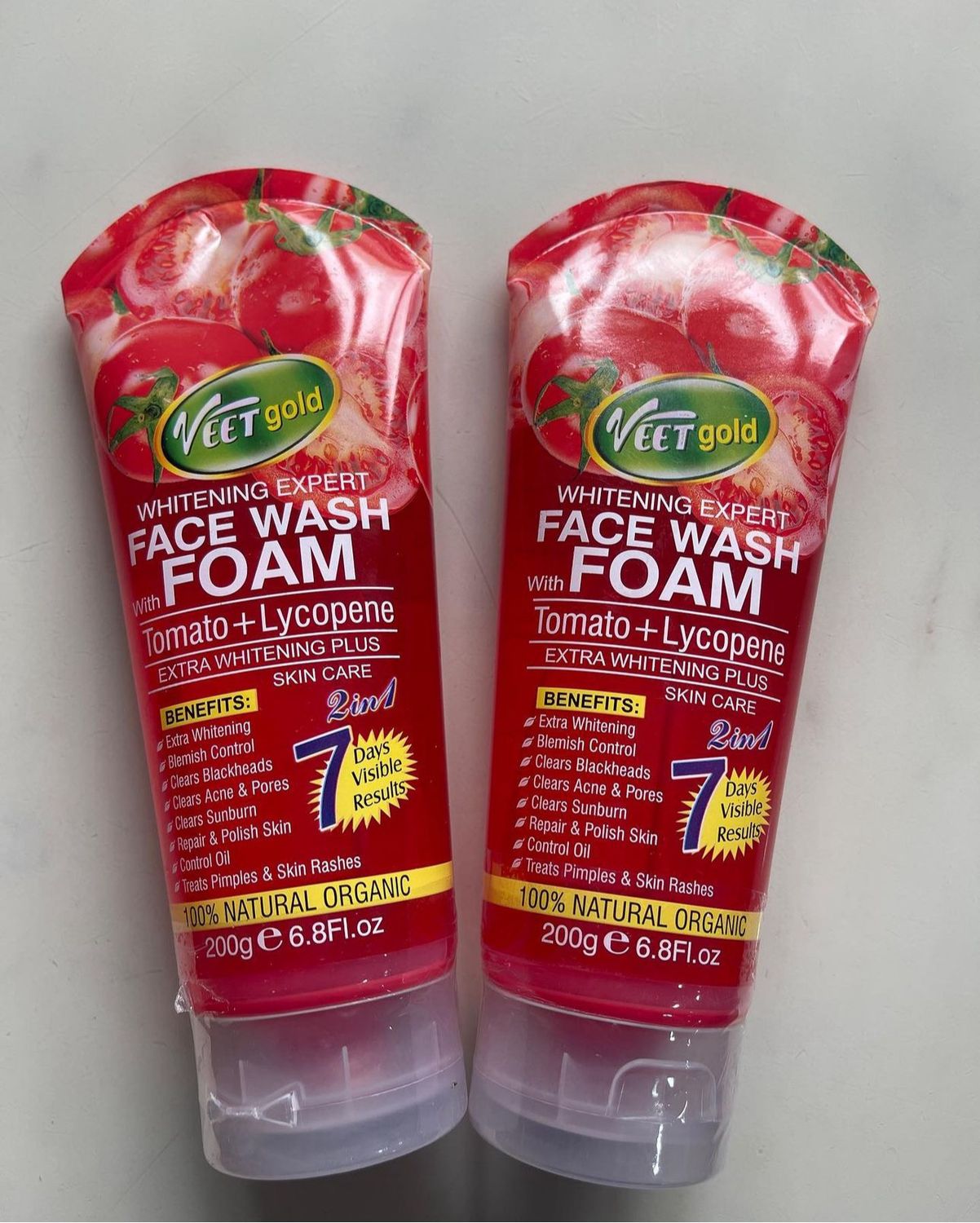 VEETGOLD TOMATOES FACE WASH