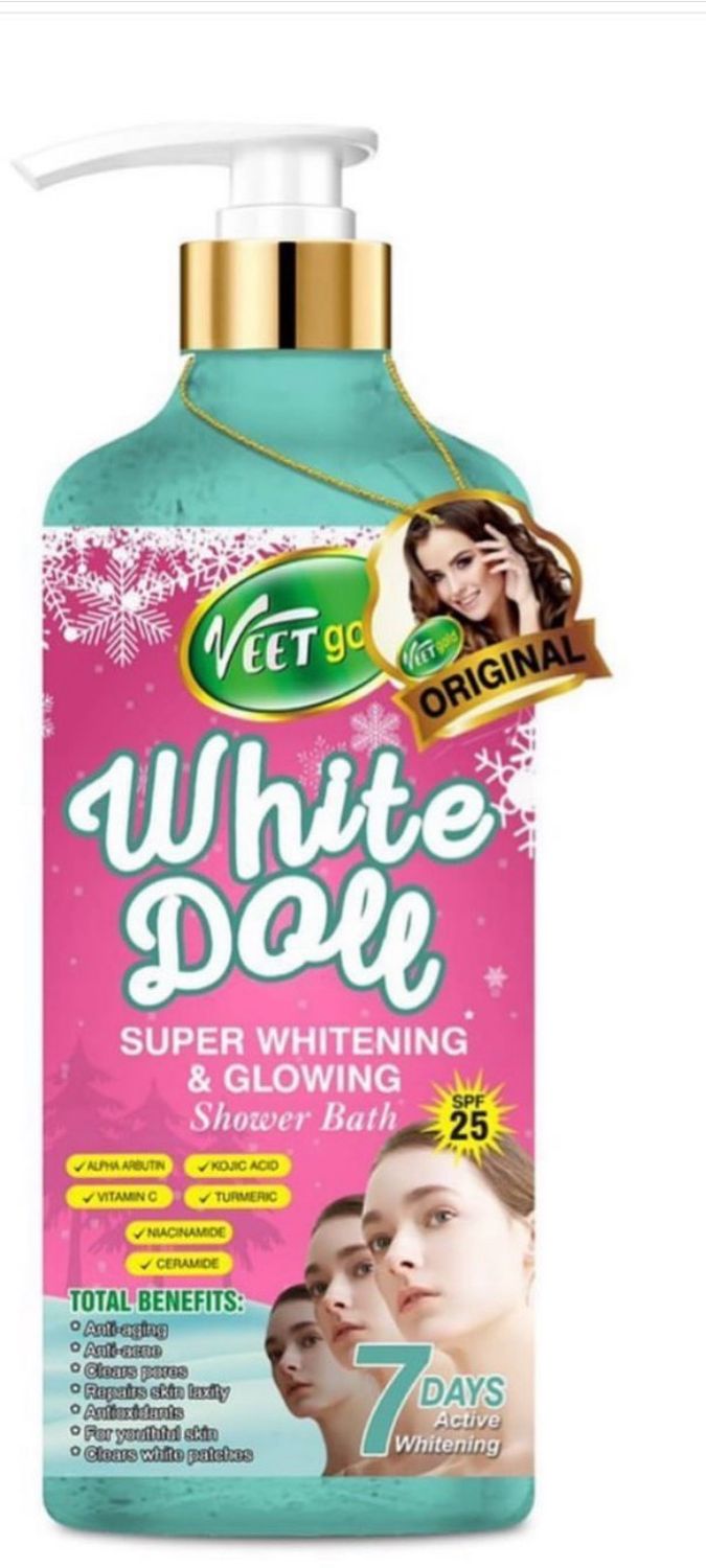 VEETGOLD WHITE DOLL SHOWER SOap