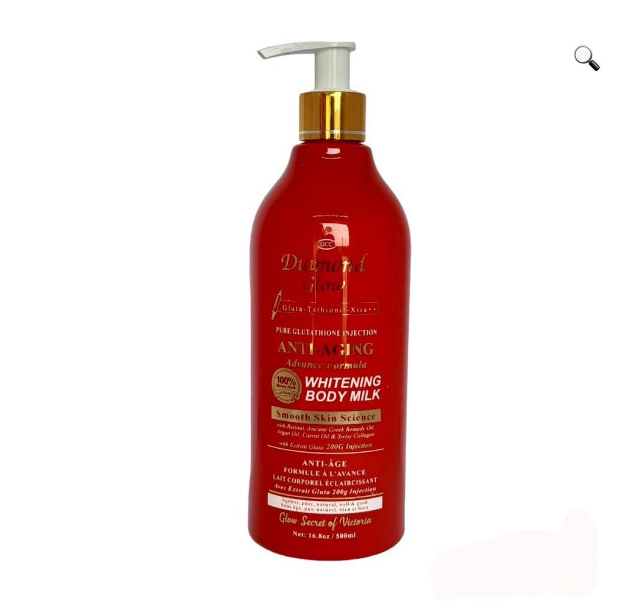 Diamond Glow Lotion 500ml – Anti aging