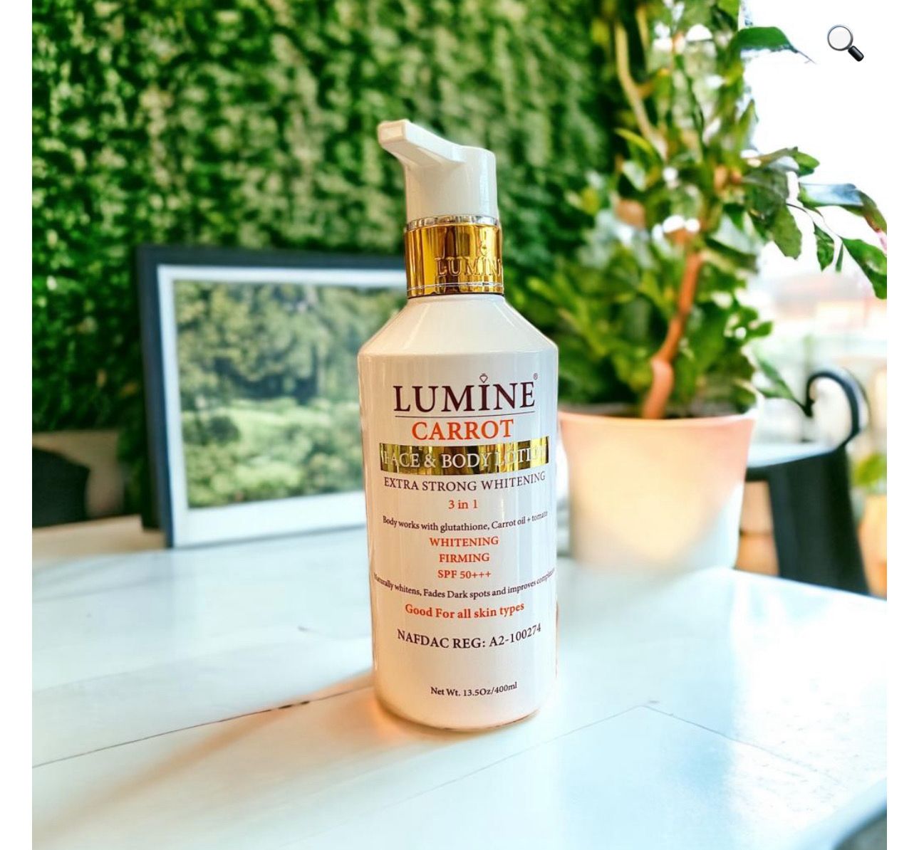Lumine Body lotion 400ml – Carrot