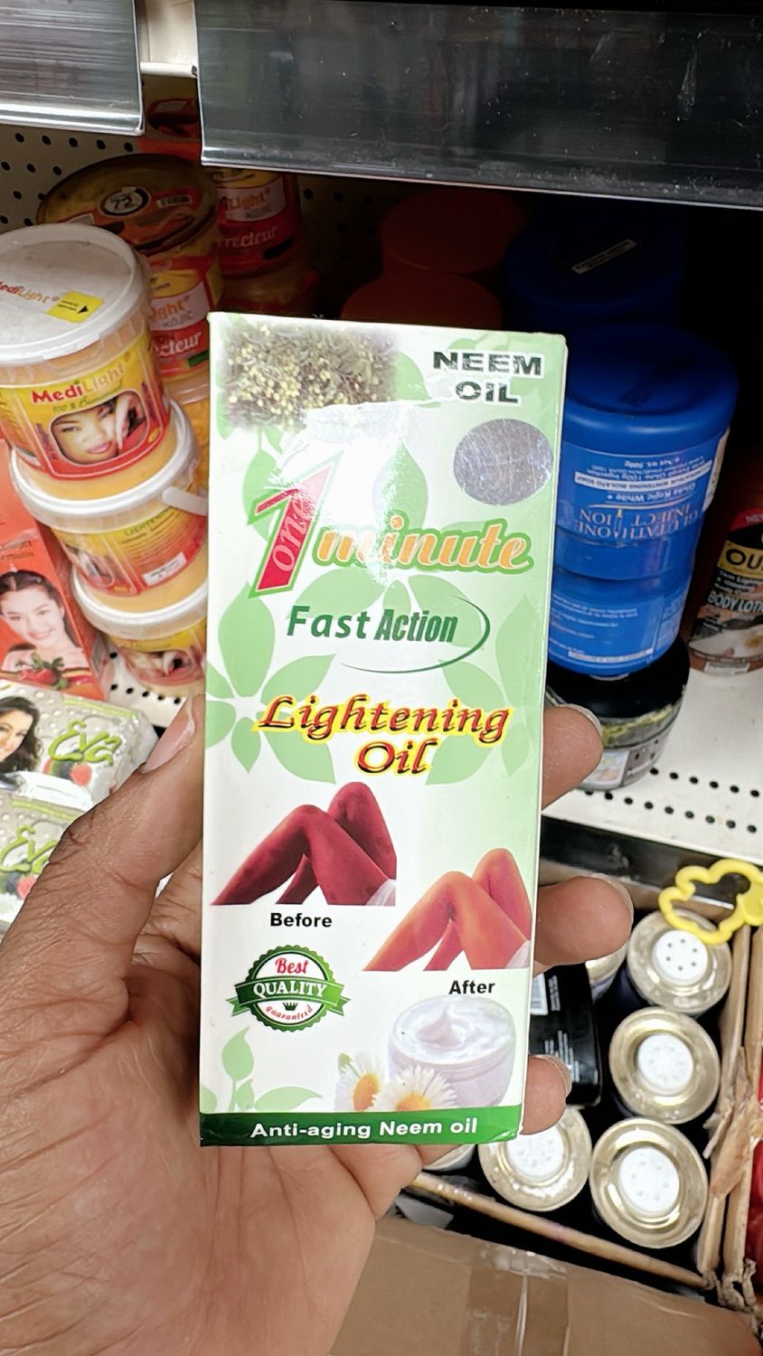 One Minute Fast Action oil