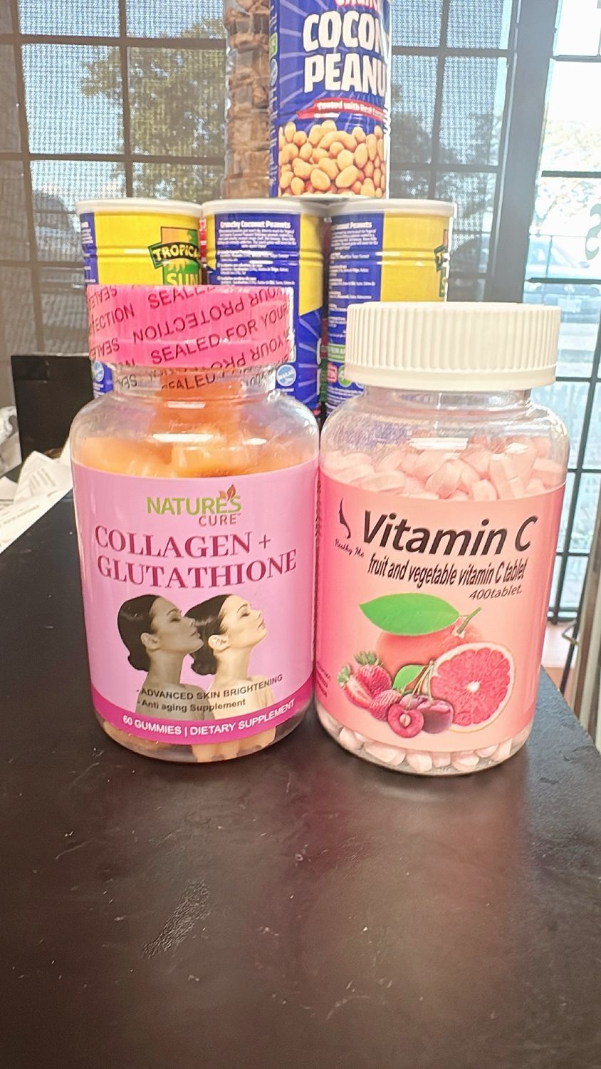 COLLAGEN GLUTATHIONE SUPPLEMENTS
