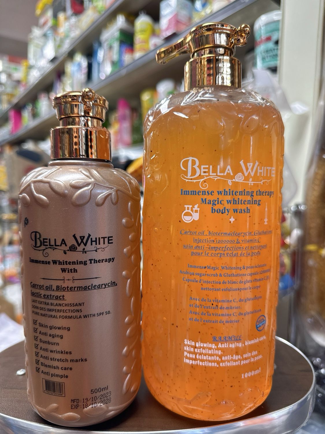 BELLA WHITE IMMENSE THEARY LOTION And Soap