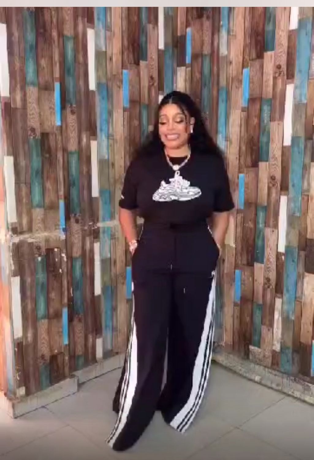 Black Top And Pant
