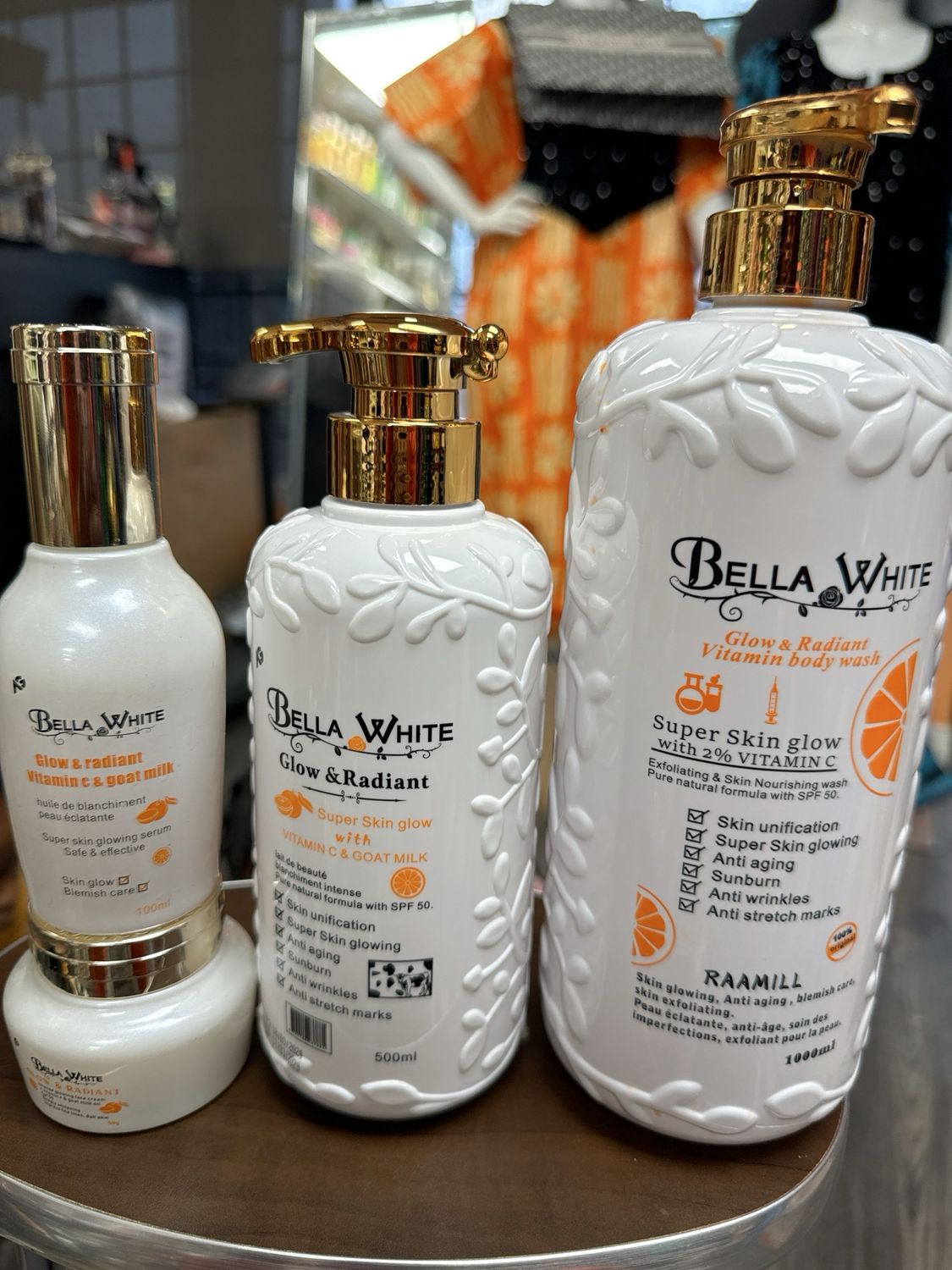BELLA WHITE GLOW &amp;RADIANT SET