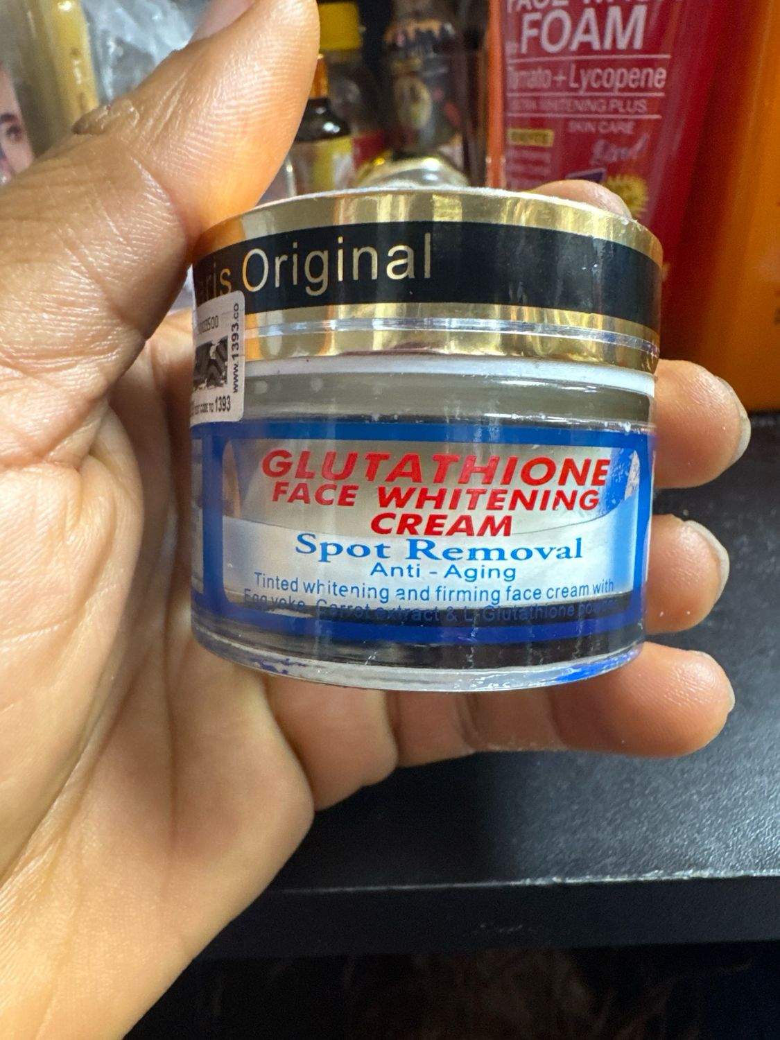 Glutathione Face Cream Spot Remover 2pcs