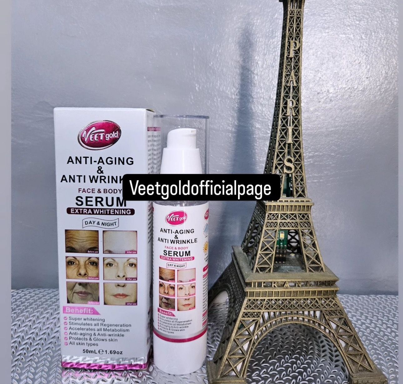 VEETGOLD ANTI AGEING AND ANTI WRINKLE  SERUM