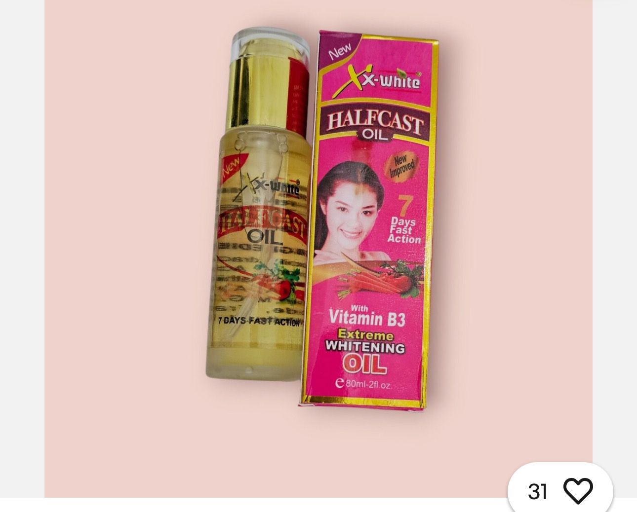 Xx-White Extreme Whitening Oil with